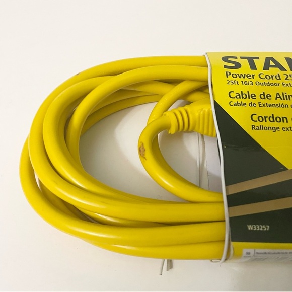 Stanley Power Cord 25 Foot Extension Cord - Picture 5 of 14